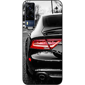 Бампер силіконовий Case для Vivo Y53S з малюнком Машина