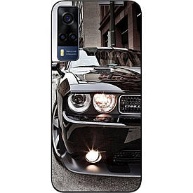 Бампер силіконовий Case для Vivo Y53S з малюнком Авто