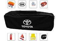 Набор автомобилиста техпомощи для Toyota стандарт с логотипом авто на сумке