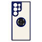 Чохол бампер GKK LikGus Magnetic Ring з підставкою для Samsung Galaxy S23 Ultra Blue, фото 3