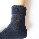 Шкарпетки чоловічі вовна Hakan Термаль Туреччина 40-46 чорні | 6 пар, фото 3