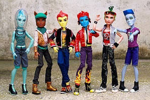 Ляльки Monster High - Хлопчики
