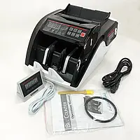 Автоматический счетчик банкнот с внешним дисплеем и ультрафиолетовым детектором валют, Машинка для счета купюр