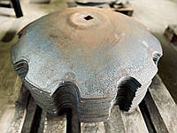 Диск борони БГР "Солоха" ромашка  D=710 мм,кв42 h=6мм ст65г,30MnB5, фото 10