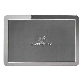 Килимок у ванну вологопоглинаючий коврик 58х38см Bathroom