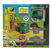 Игрушечный набор Bambi 716 карта, машинки, динозавры, Land of Toys