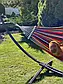Двомісний садовий гамак з планкою SUMMER Класичний XXL 200х150 WCG  Shopik, фото 5