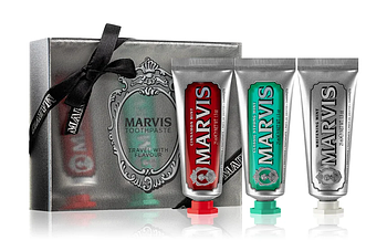 Подарунковий набір Marvis 3 Flavours Box (Classic, Whitening, Cinnamon)