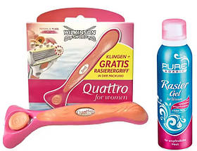 Wilkinson Quattro Papya & Pearl + гель у подарунок! 01030