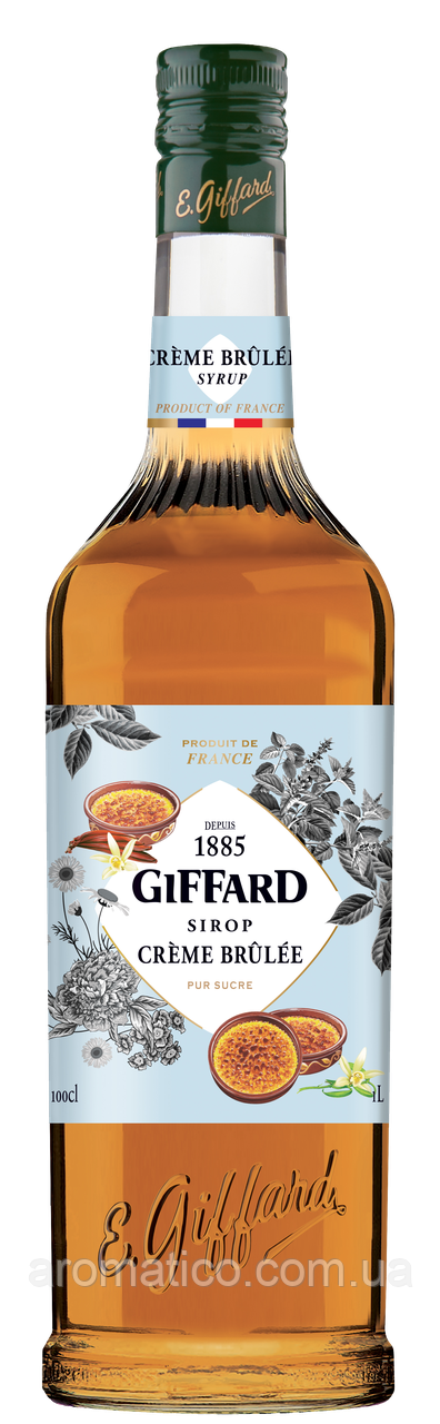 Сироп Giffard Крем брюлле 1л