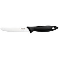 Кухонний ніж Fiskars Essential для томатів 12 см, рукоять чорна поліпропілен (1023779)