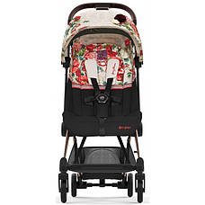 Прогулянкова коляска Cybex Coya Spring Blossom Light шасі rosegold, фото 3