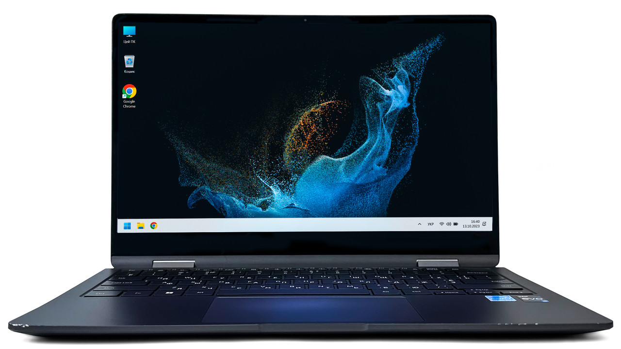 Ноутбук Samsung Galaxy Book2 360: Core i5-1235U / RAM 8 ГБ / Iris Xe Graphics / SSD 512 ГБ / 13.3" AMOLED