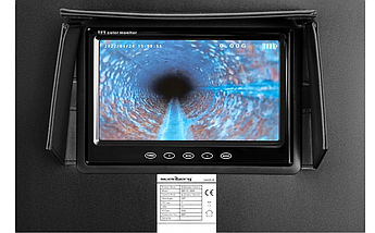 Ендоскопічна інспекційна камера Steinberg 30 м 12 світлодіодів 7-дюймовий IPS-екран, фото 3