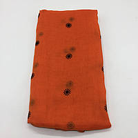 Качественный женский модный шарф оранжевый