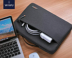 Чохол сумка Wiwu Pilot Steeve для ноутбука 13.3" Black, фото 6