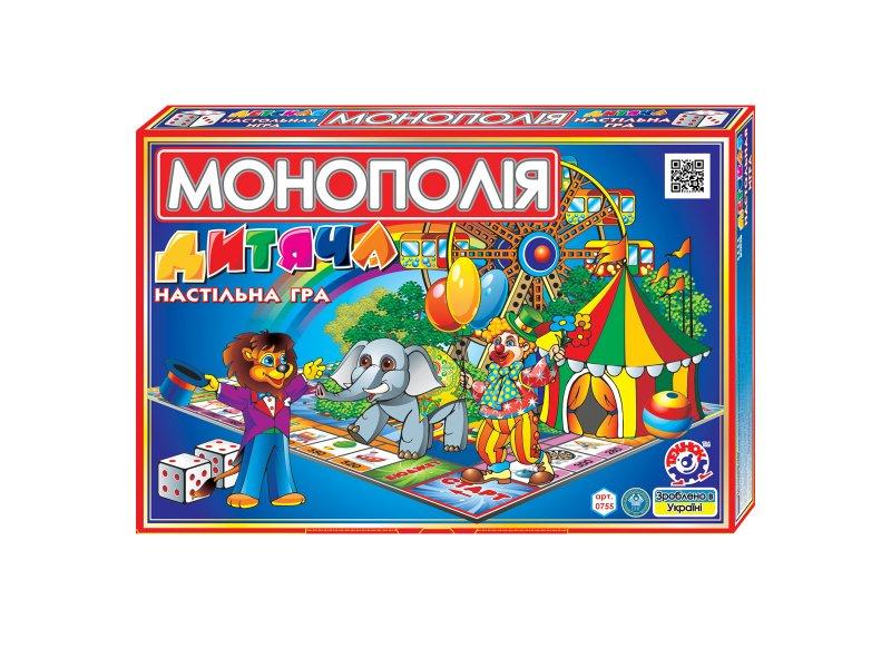 Экономическая игра Технок Детская монополия   0755  ish