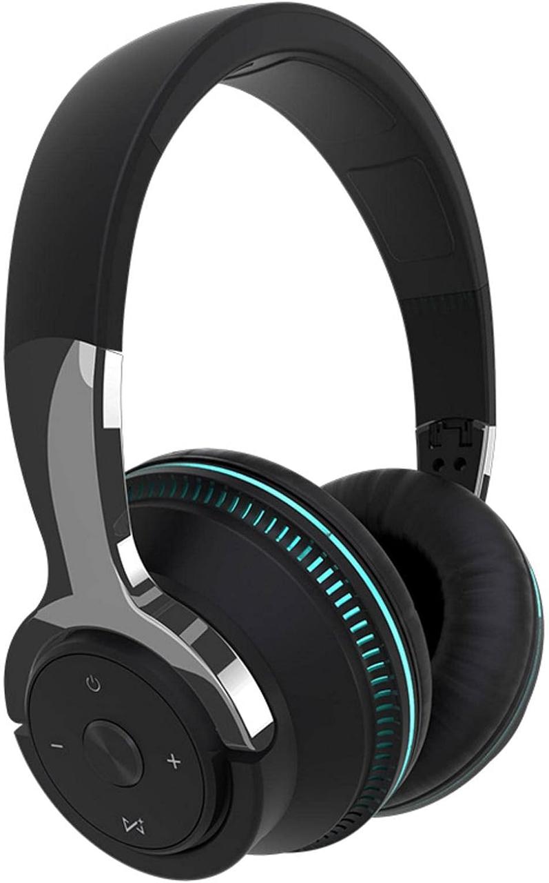 Навушники з підсвічуванням H2, що закриває вуха, Bluetooth-гарнітура з динамічним посиленням басів, фото 1