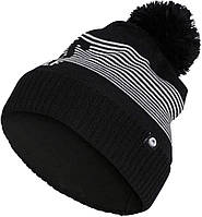 Шапка Adidas pom beanie hat чорна HC6183