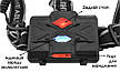Потужний яскравий акумуляторний налобний ліхтар X-Balog BL-8070-P50 на голову для риболовлі 3х18650 usb Powerbank, фото 5