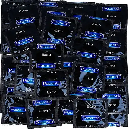 Презервативи Pasante Extra Safe 6 штук екстра товсті презервативи для анального сексу, фото 2