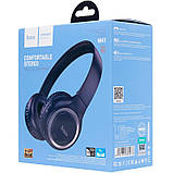 Bluetooth навушники Hoco W41 Blue, фото 3