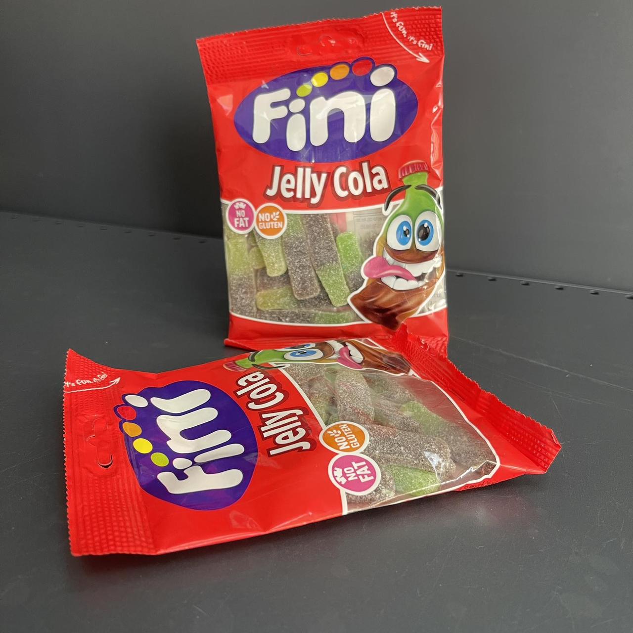 Желейні цукерки "Fini Cola. Кола" мікс 100 грам, фото 1