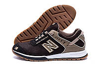 Чоловічі шкіряні кросівки NewBalance Clasic Brown