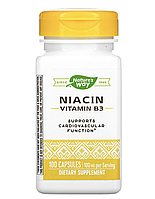 Niacin Vitamin B3 100 мг - 100 капсул - Nature's Way (Ниацин (витамин В3) Натурес Вэй)