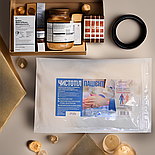 Сухий душ, догляд за хворими, літніми людьми, догляд за шкірою тіла, для лежачих хворих рукавичка ЧистоТіл 10 штук, фото 7