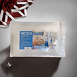 Сухий душ, догляд за хворими, літніми людьми, догляд за шкірою тіла, для лежачих хворих рукавичка ЧистоТіл 10 штук, фото 10