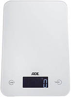 Весы кухонные цифровые Slim белые ADE KE 915
