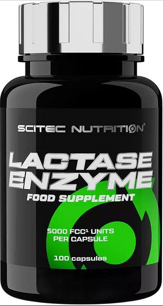 Фермент лактаза Scitec Nutrition - Lactase Enzyme (100 капсул)