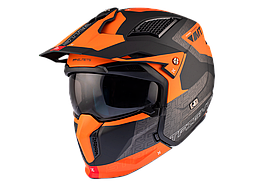 Мотошолом MT Streetfighter SV S Solid A22 Gloss Grey ECE2206