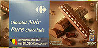 Бельгійський чорний шоколад carrefour chocolat noir pure chocolade   200 г