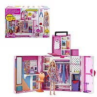 Barbie Dream Closet HGX57 Гардероб мрії Барбі розкладний