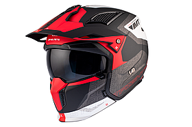 Мотошолом MT Streetfighter SV S Totem B15 Matt Red ECE2206