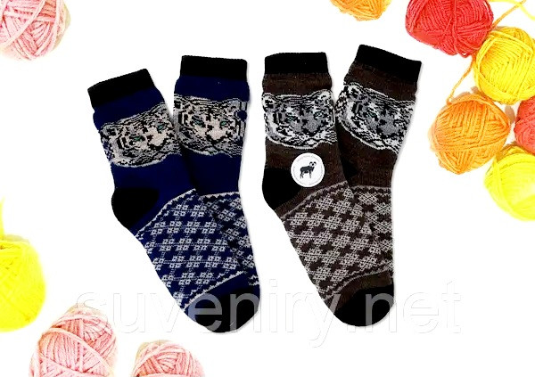 Чоловічі ангорові шерстяні шкарпетки