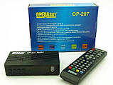 Цифровий ефірний приймач TV тюнер Т2 Operasky OP-207 USB, фото 7