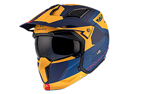 Мотошолом MT Streetfighter SV S Totem C3 Matt Yellow ECE2206
