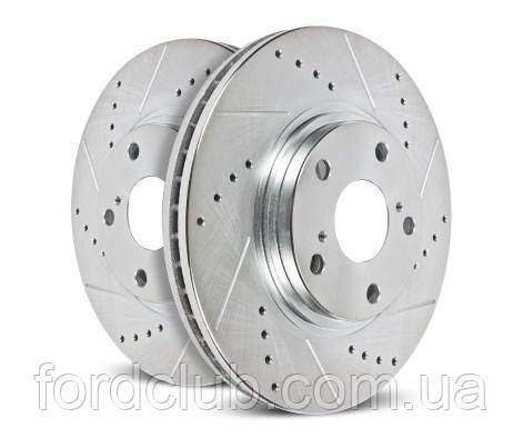 Гальмівні передні ротори Ford Edge; POWER STOP Z23 (316 мм), фото 1