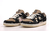 Кроссовки Nike SB Dunk Low Travis Scott Cactus Найк Данк Лоу Трэвис Скотт Кактус Джек низкие мужские женские