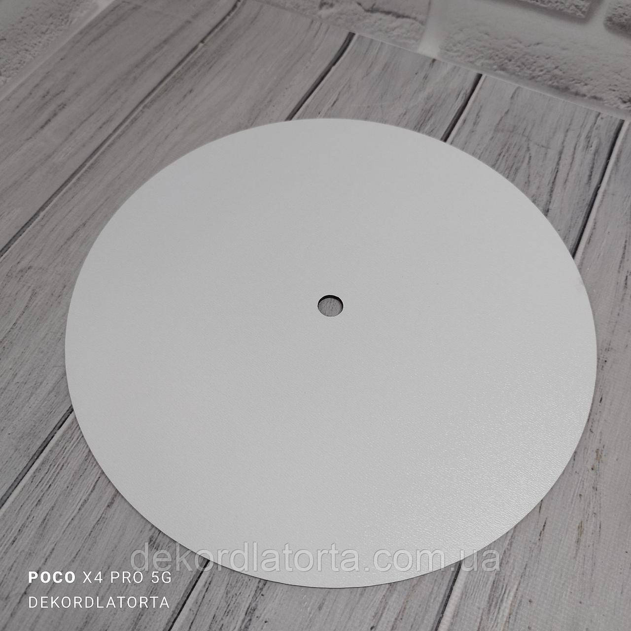 Посилена підкладка для торта з отвором d 17 см, фото 1