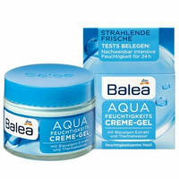 Увлажняющий крем-гель для сухой кожи лица Balea Aqua feuchtigkeitscreme gel 50 мл.