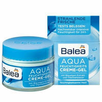 Зволожувальний крем-гель для сухої шкіри обличчя Balea Aqua feuchtigkeitscreme gel 50 мл.
