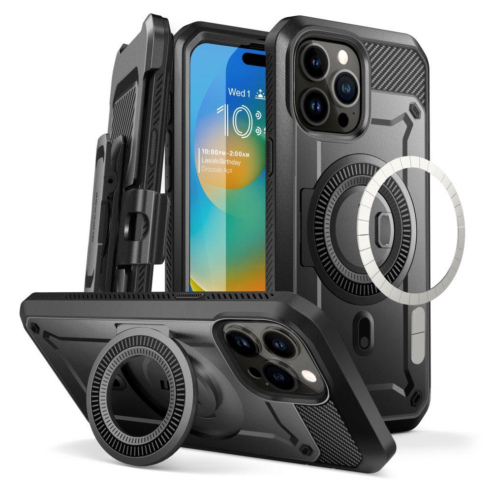 Чохол Supcase для iPhone 15 Pro Max - Unicorn Beetle Pro Mag, Black