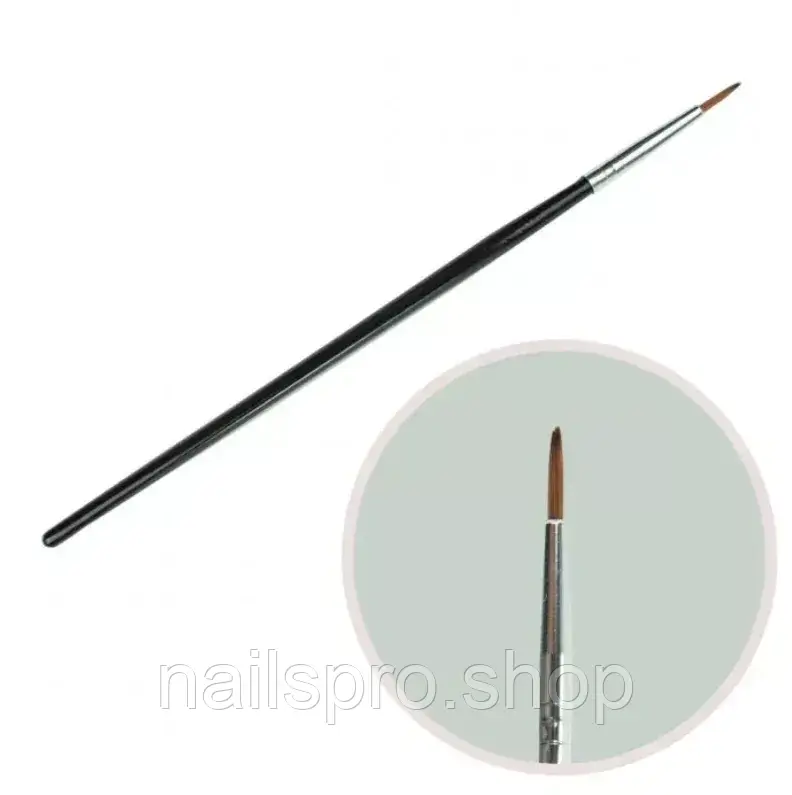 Пензель для дизайну нігтів №1, фото 1