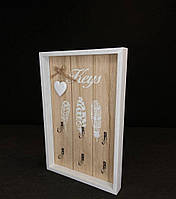 Ключниця настінна дерев'яна