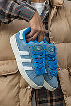 Жіночі Кросівки Adidas Campus 00s Blue White / Адідас Кампус 00 Блакитні з Білим, фото 6