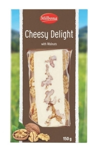 Сир з грецьким горіхом Cheesy Delight Milbona 150гр